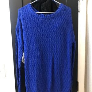 Ruby Moon Blue Tunic Sweater
